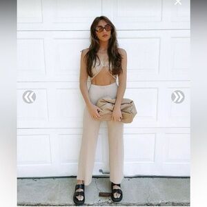 Princess Polly Latiana Set 🐚 Beige US Size 4